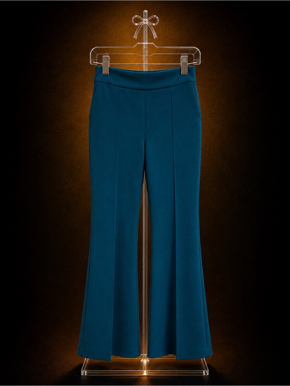 Women’s Teal Flare Pants